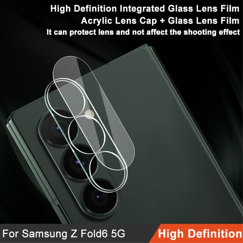 Samsung Galaxy Z Fold 6 Tempered Glass 0.2mm Lens Protector Transparent