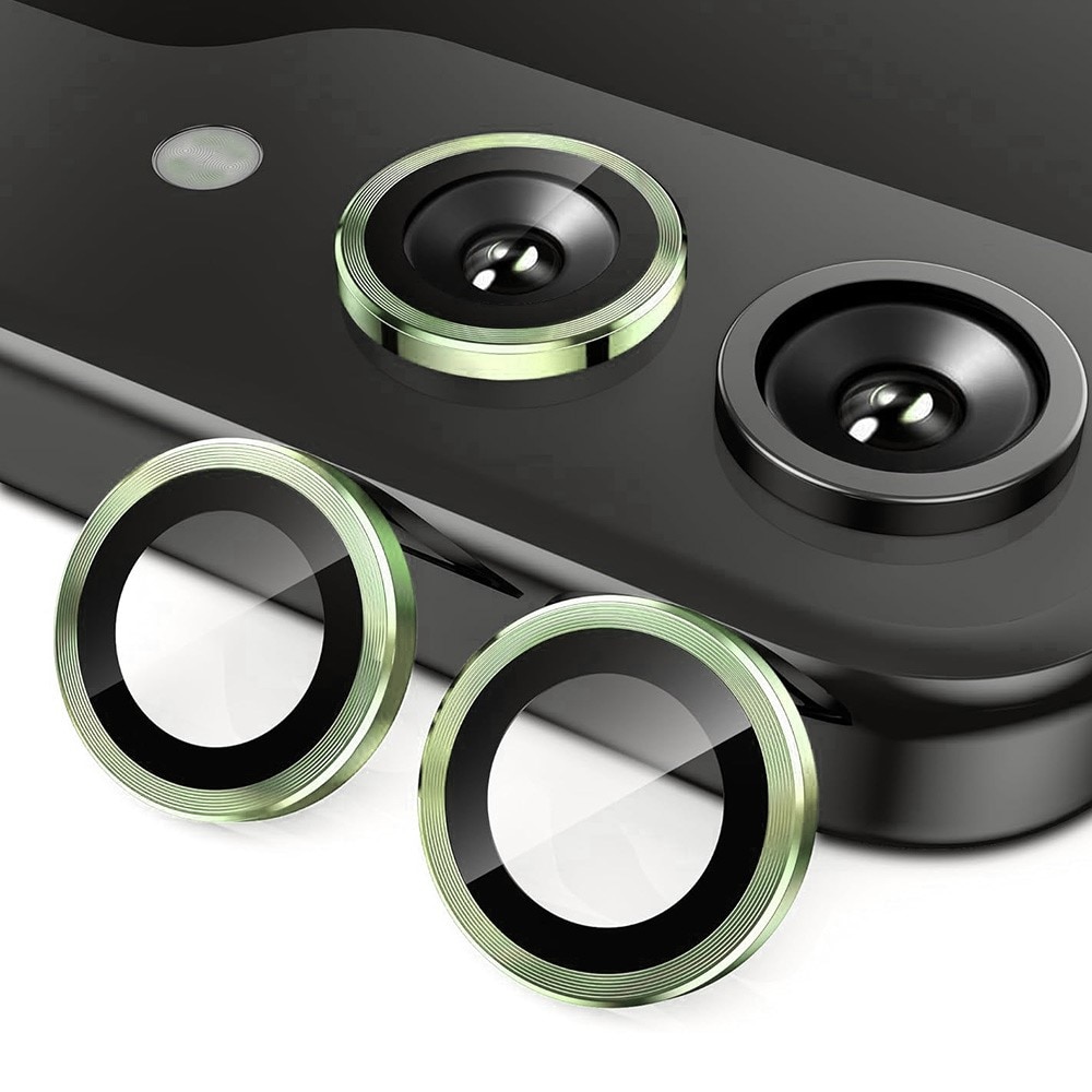 Samsung Galaxy Z Flip 6 Tempered Glass Lens Protector Aluminium Green