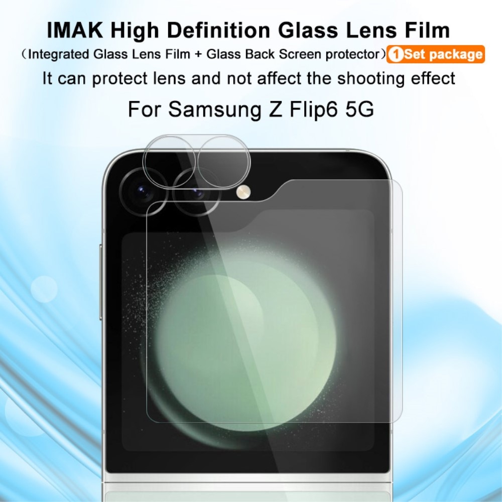 Samsung Galaxy Z Flip 6 Tempered Glass Lens & Outer Screen Protector