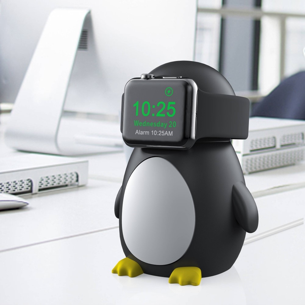 Apple Watch Charging Stand Black Penguin