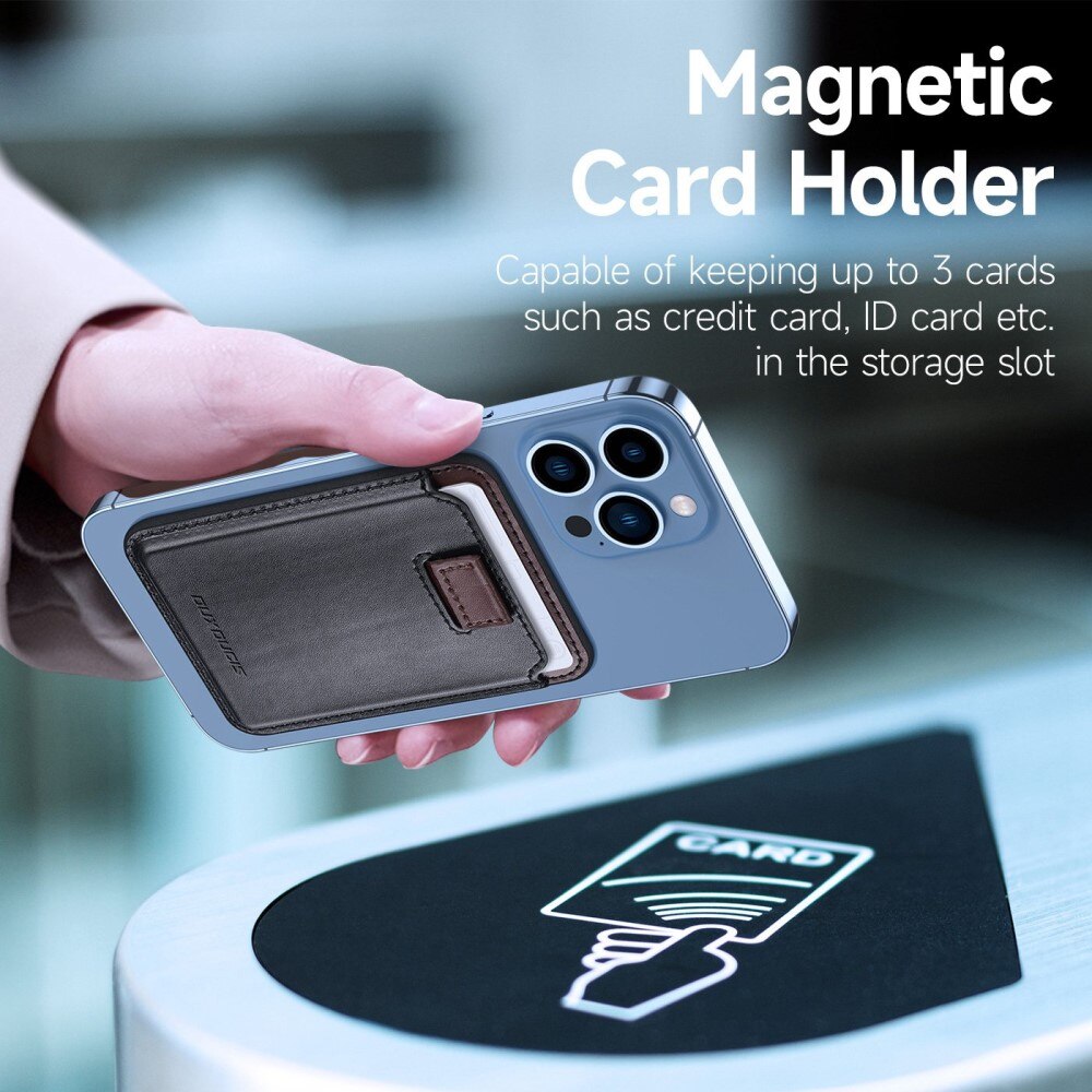 MagSafe Magnetic Card Holder Black