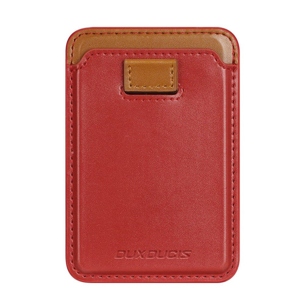 MagSafe Magnetic Card Holder Red