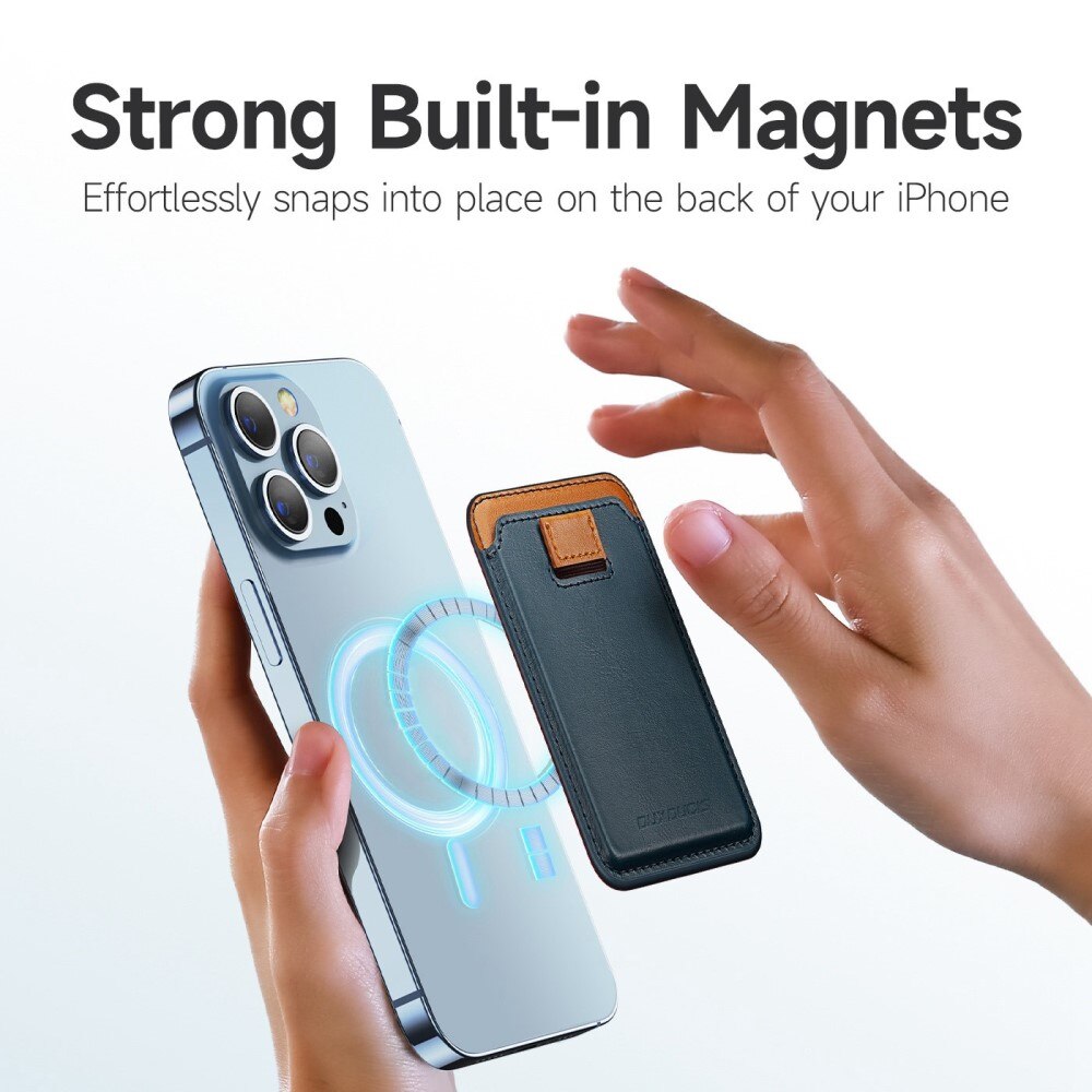 MagSafe Magnetic Card Holder Blue