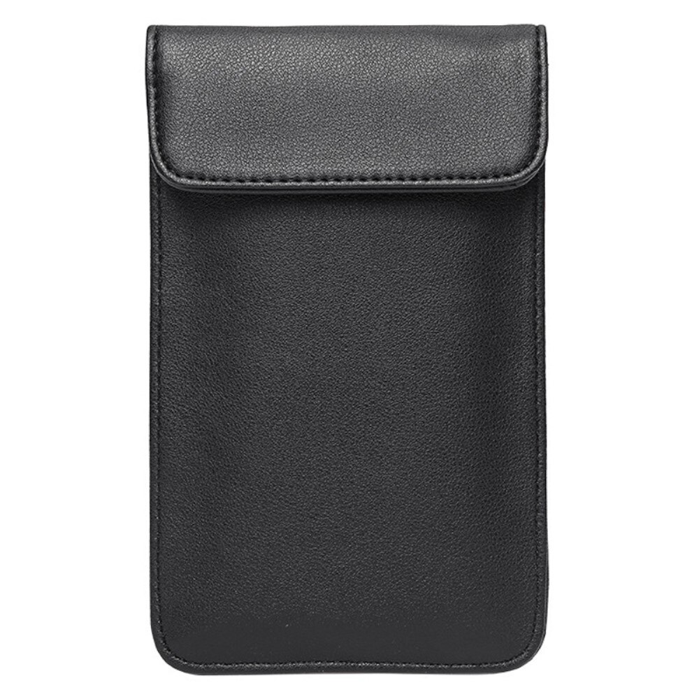 Universal Mobile Pouch with Signal Blocking Black