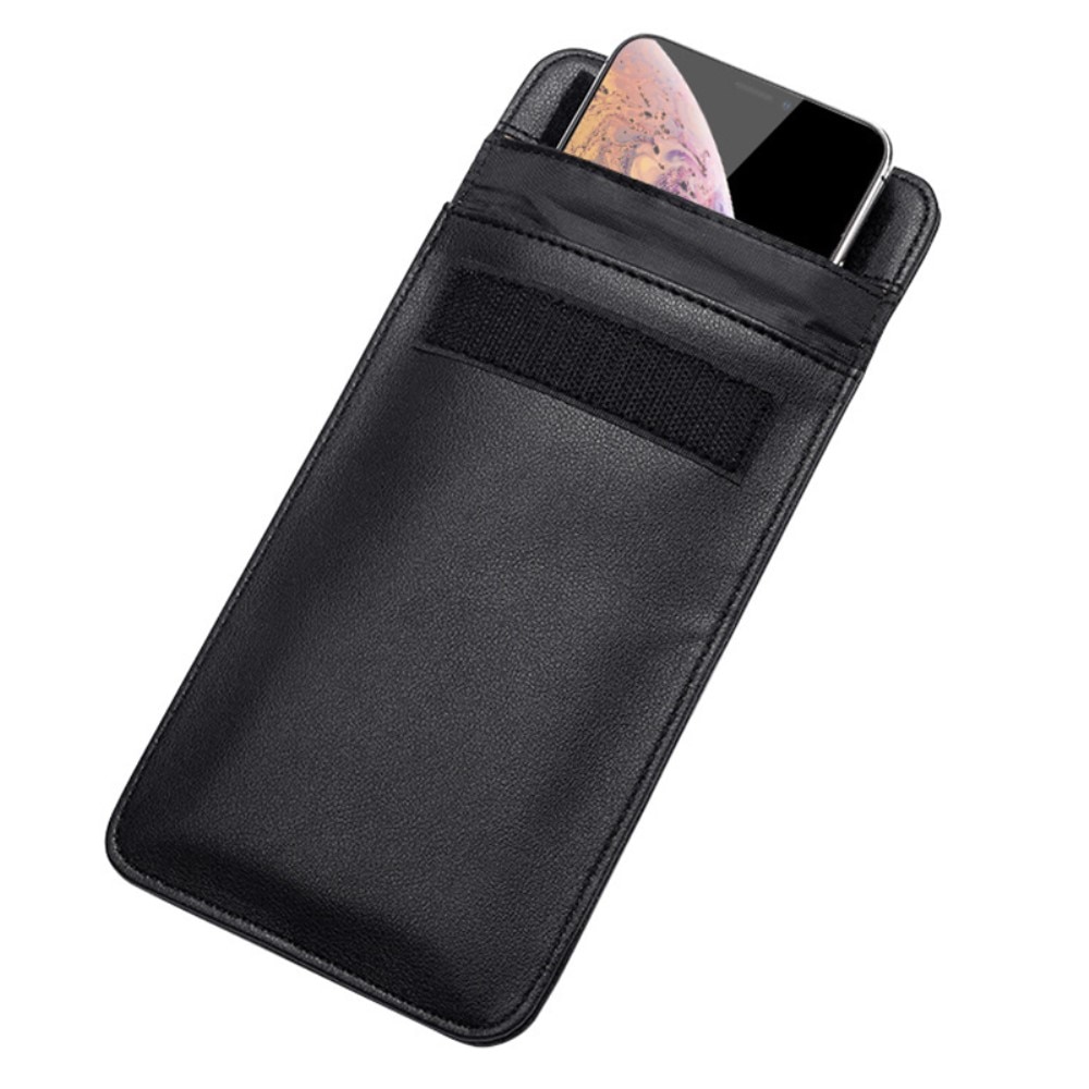 Universal Mobile Pouch with Signal Blocking Black