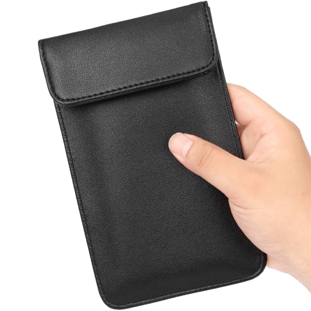 Universal Mobile Pouch with Signal Blocking Black