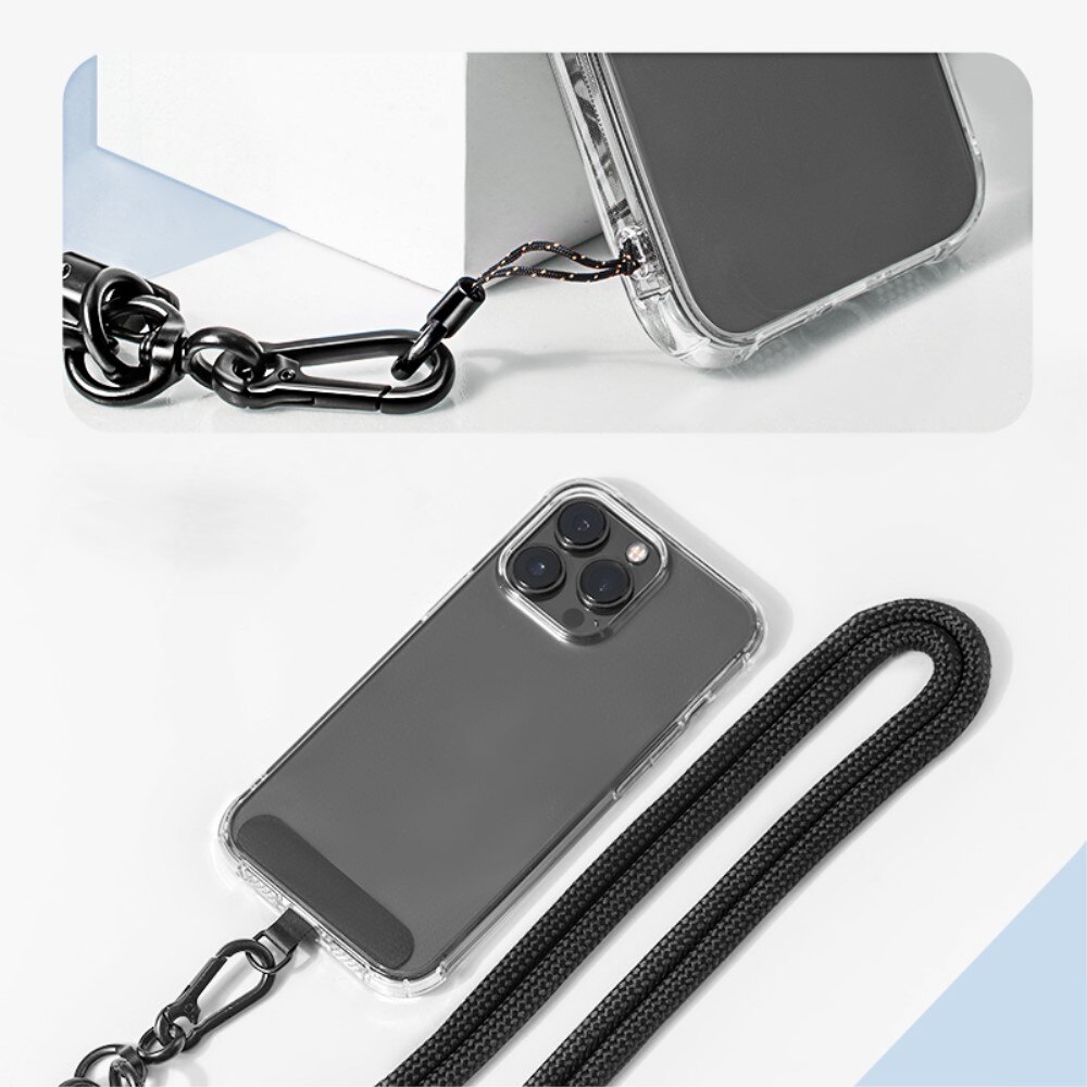 Universal Phone Shoulder Strap Black