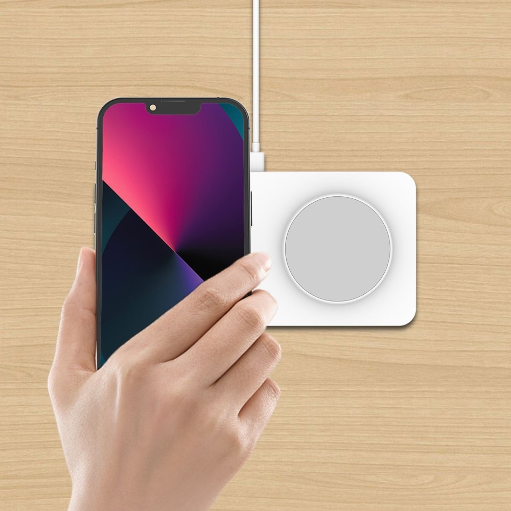 2-in-1 Magnetic Wireless Charging Pad 30W White