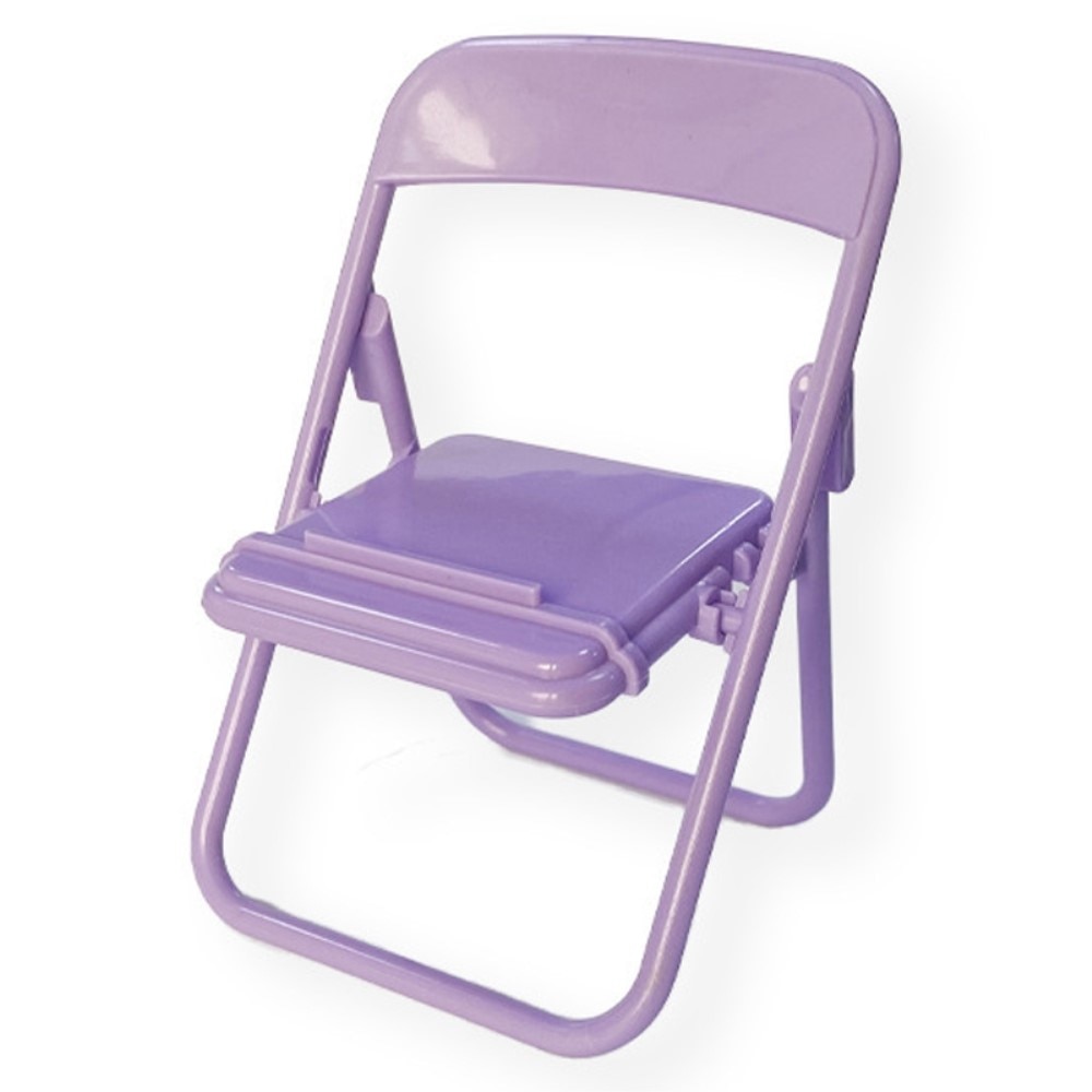 Chair/stand for the mobile phone Purple