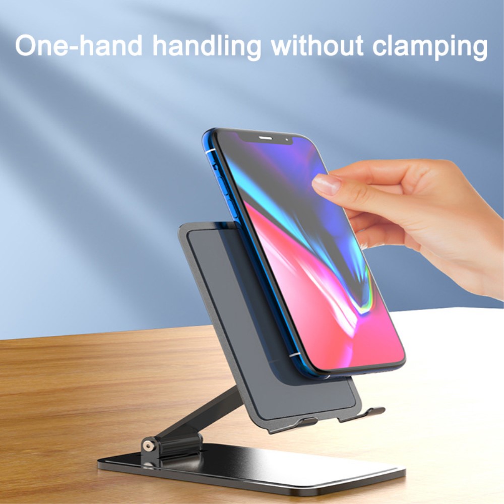Foldable Table Stand for Mobile/Tablet Black