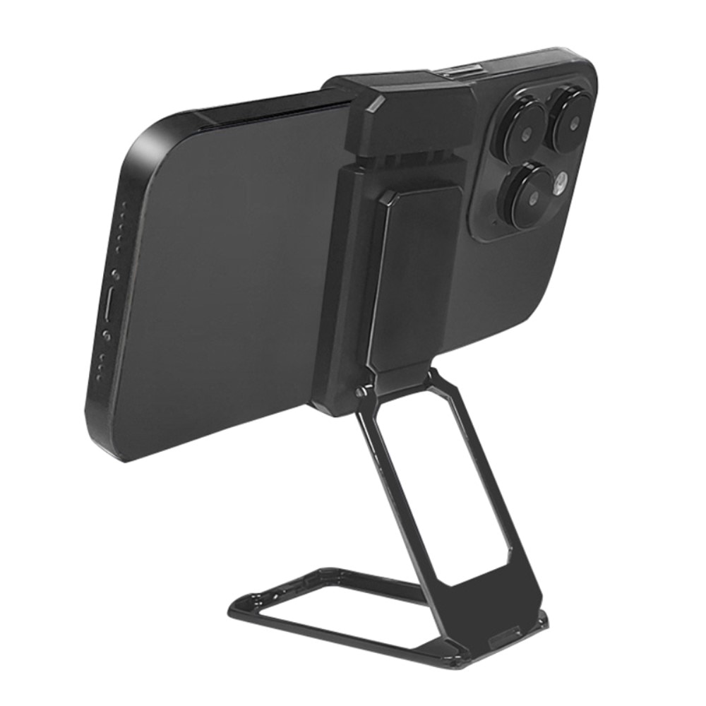 Magnetic Foldable Table Stand for Mobile Black