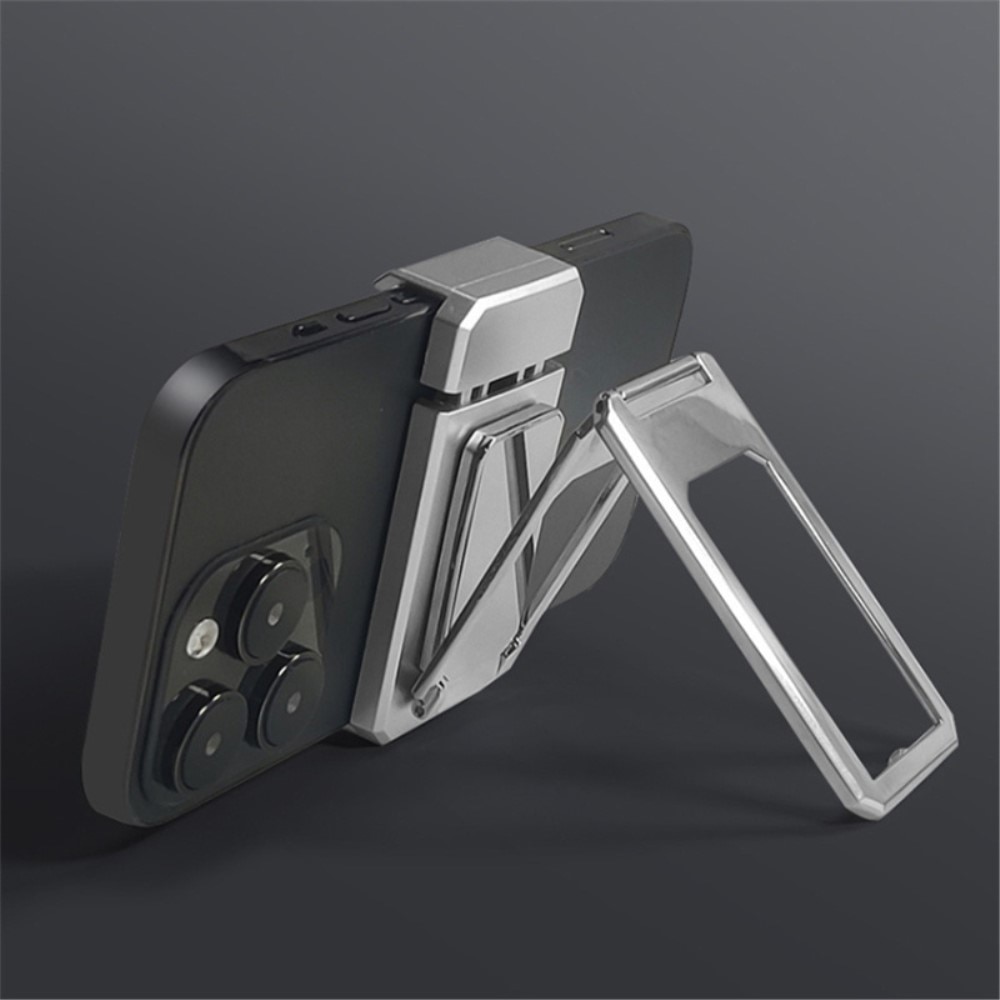 Magnetic Foldable Table Stand for Mobile Black