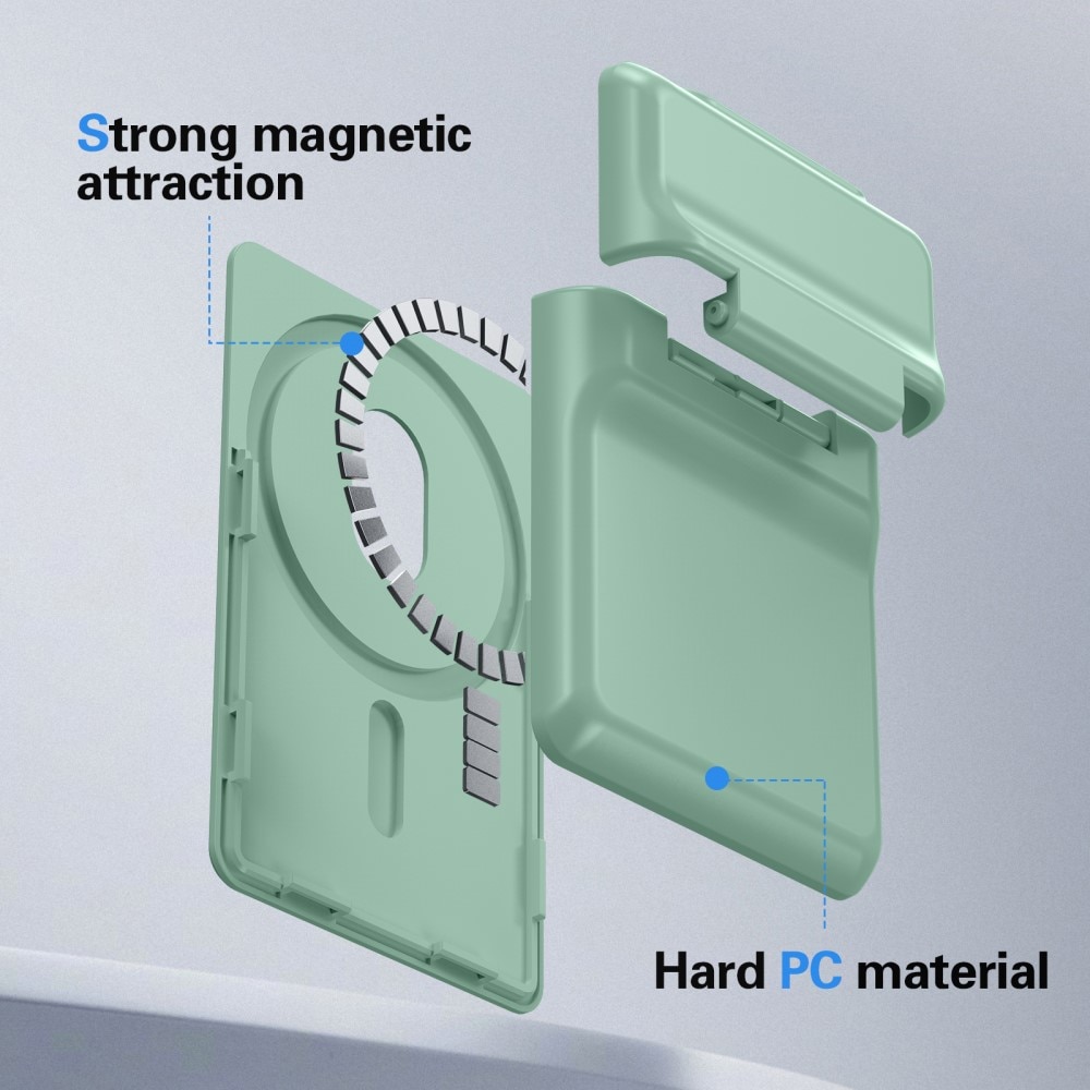 MagSafe Card Holder with Stand Green