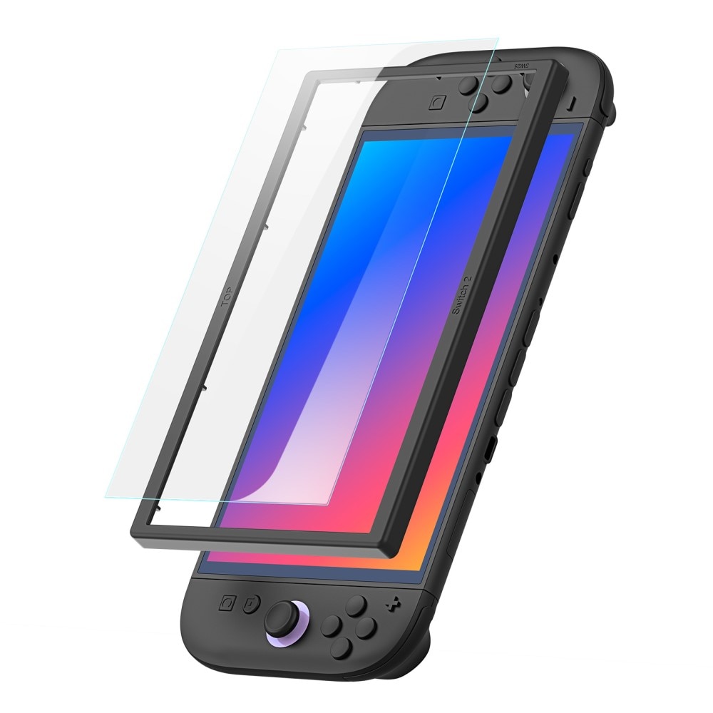 Nintendo Switch 2 Full-Cover Tempered Glass Screen Protector