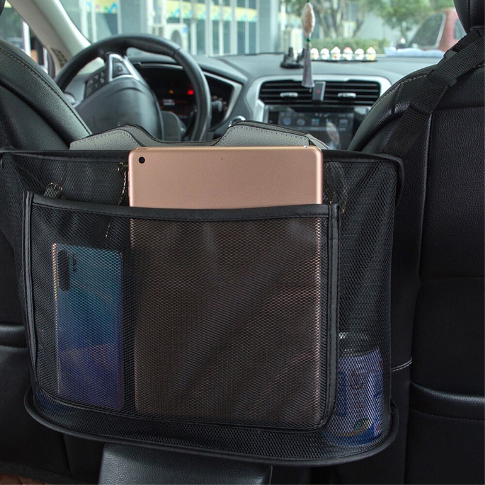 Car Seat Organizer Bag Black