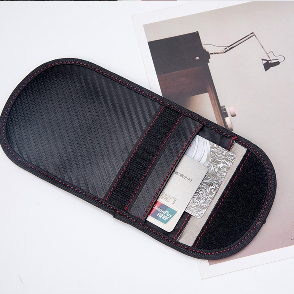 Car Key Case w.  RFID protection Carbon Fiber