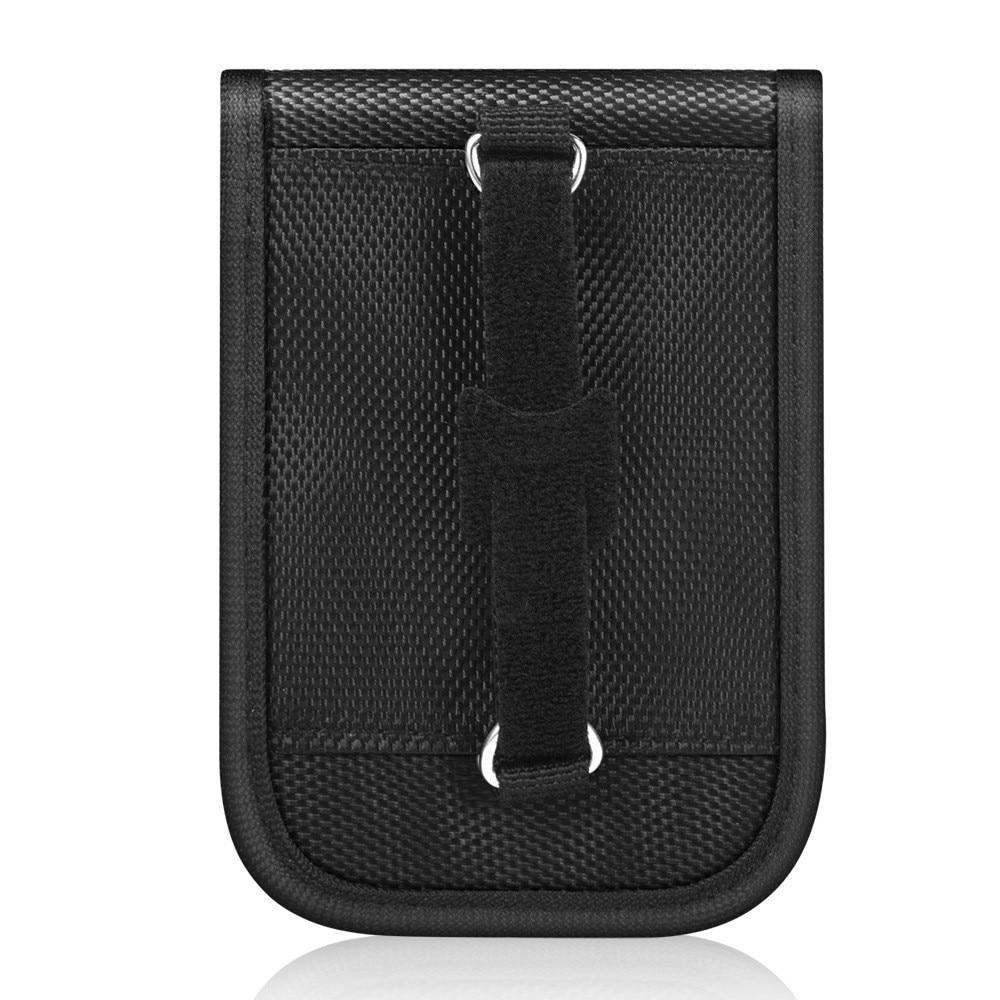 Car Key Case w. RFID protection & Belt holder Carbon Fiber