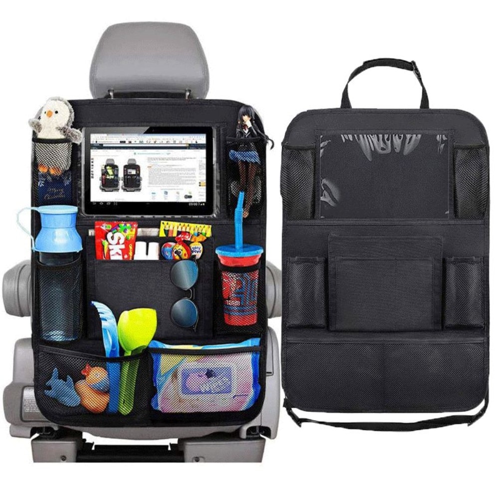 iPad Car Back Seat Organizer/Protection Black