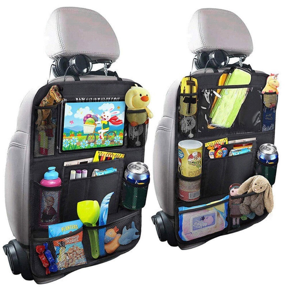 iPad Car Back Seat Organizer/Protection Black