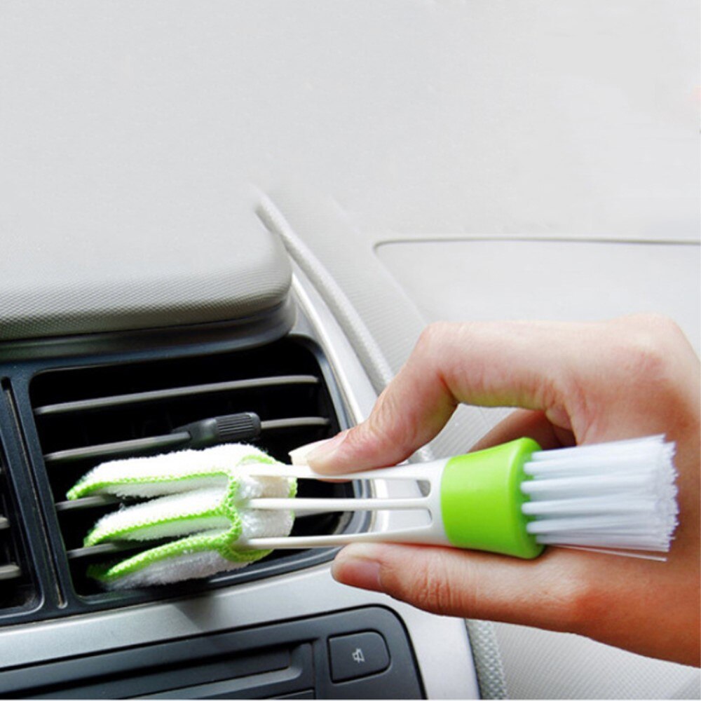 Car Cleaning Brush Green