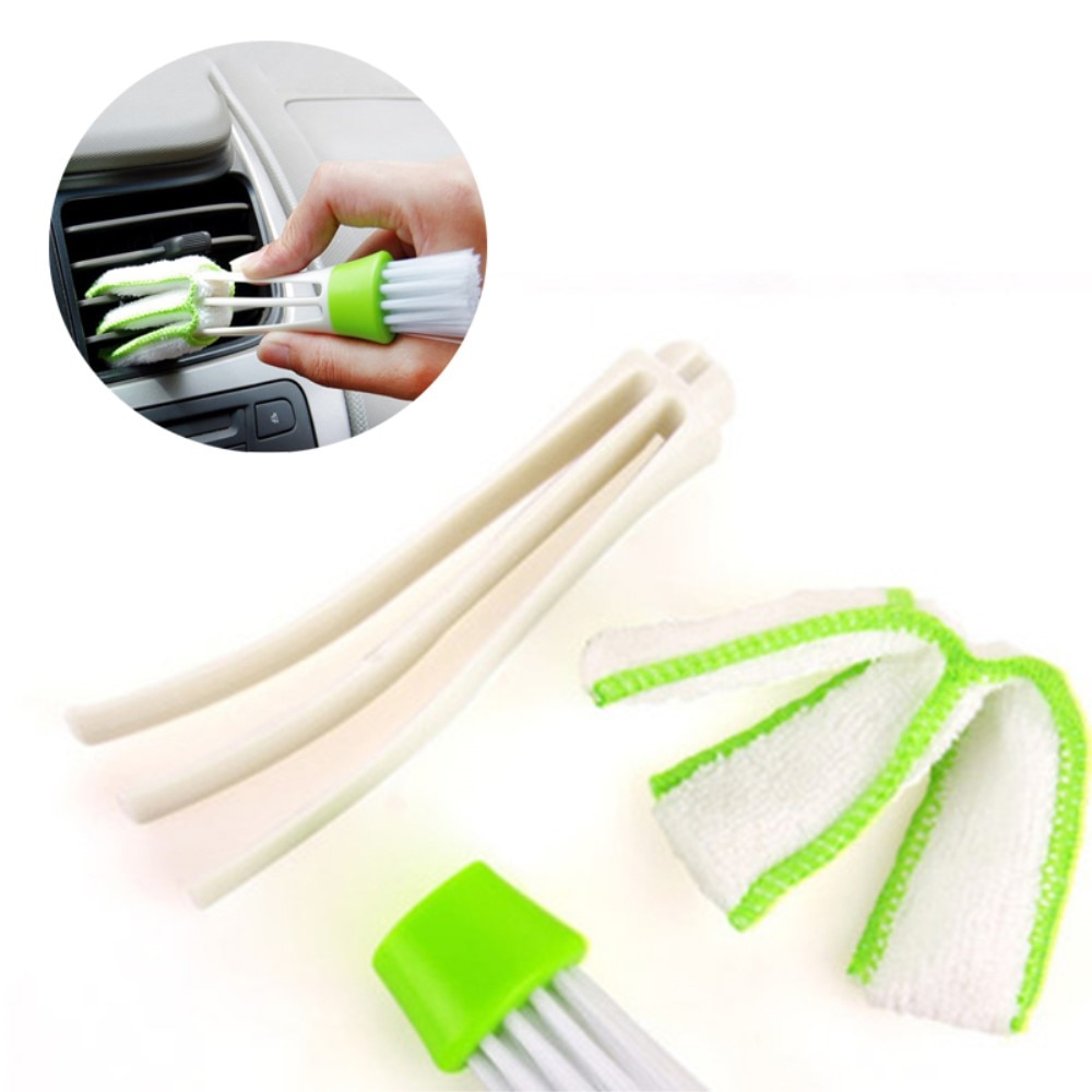 Car Cleaning Brush Green