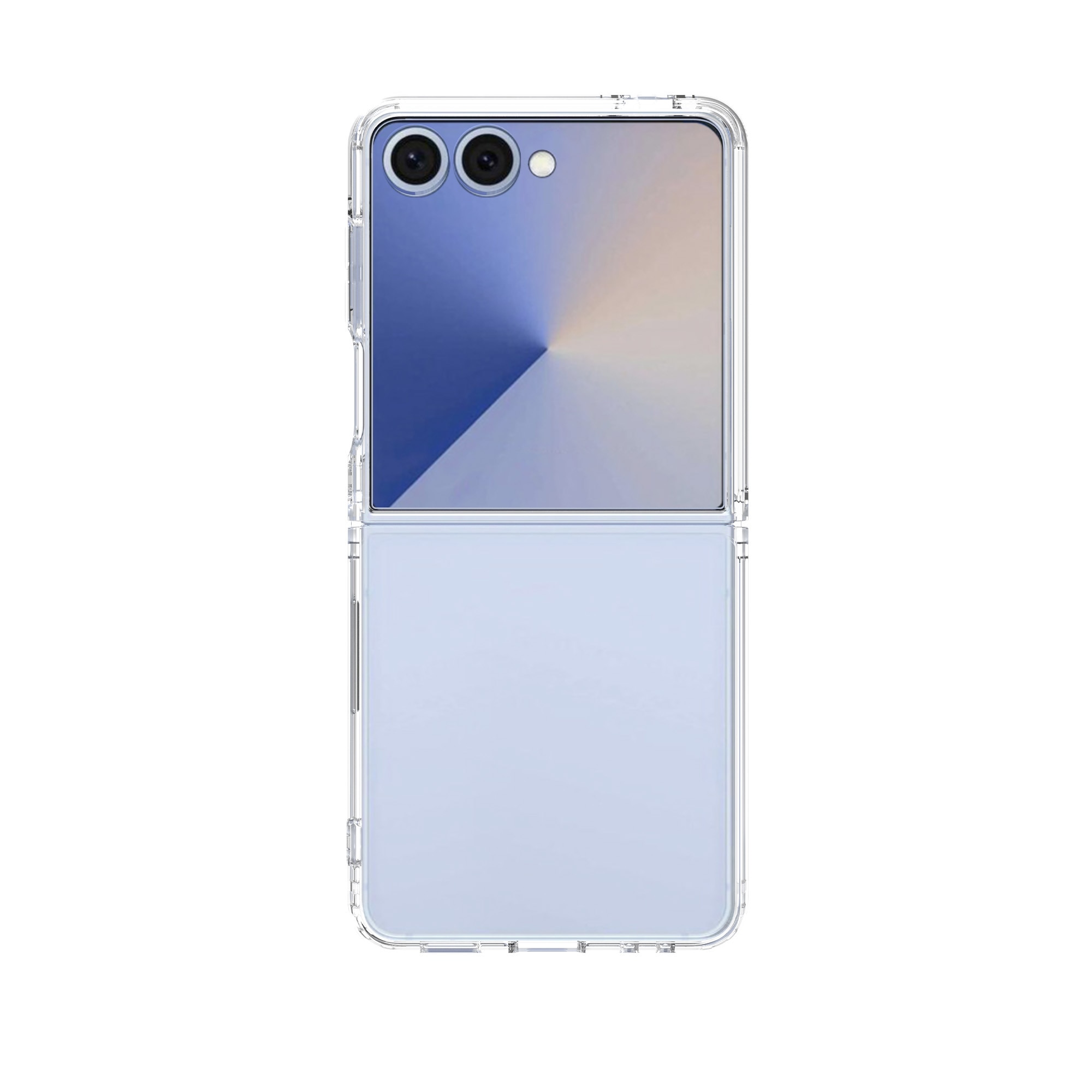 Samsung Galaxy Z Flip 7 Hybrid Case Transparent