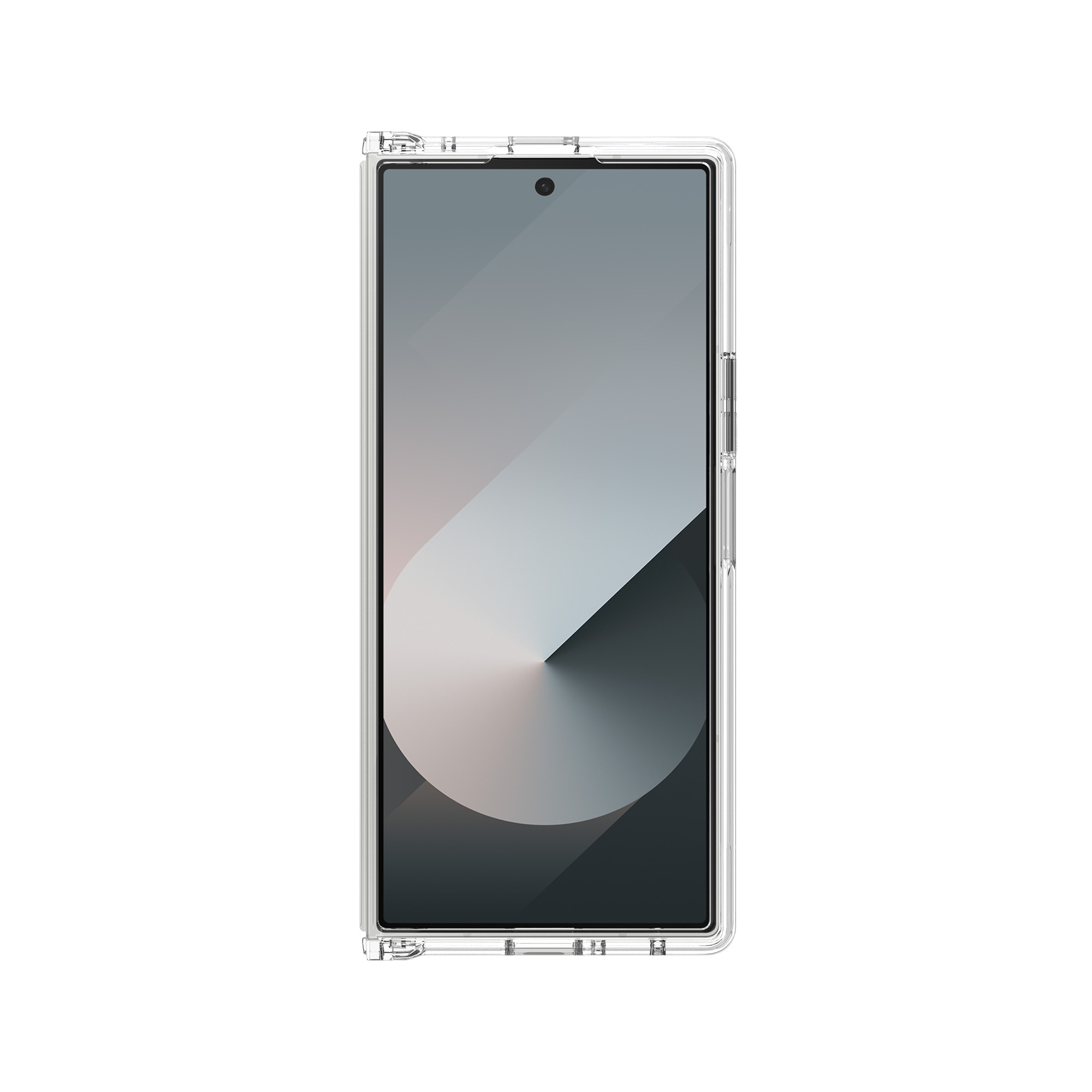 Samsung Galaxy Z Fold 7 Hybrid Case Transparent