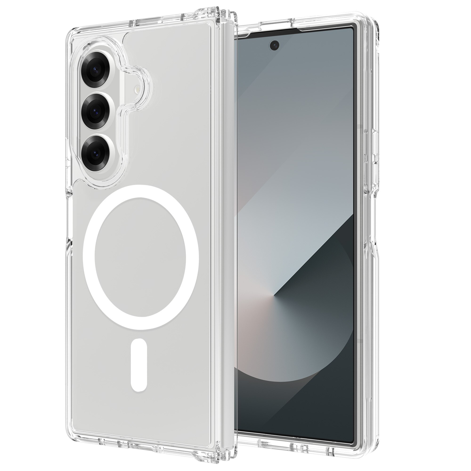 Hybrid Case MagSafe Samsung Galaxy Z Fold 7 Transparent