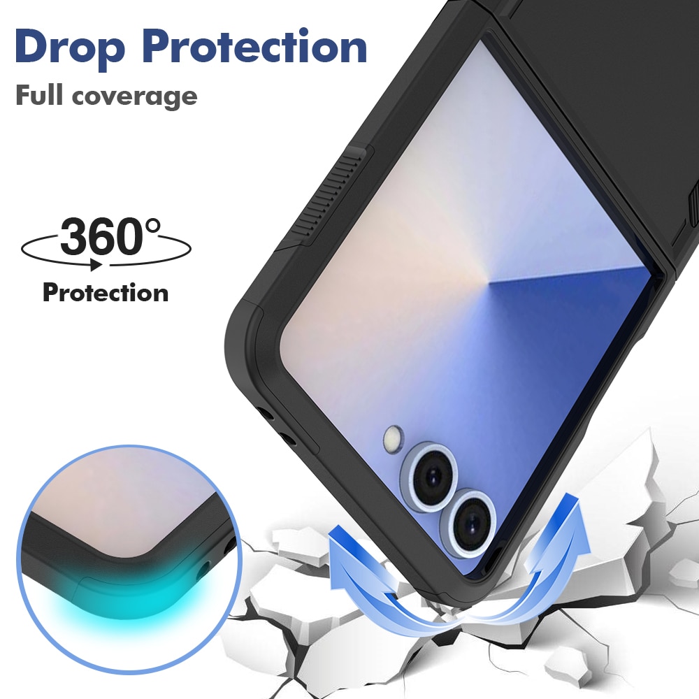 Samsung Galaxy Z Flip 7 Off-road Hybrid Case Black