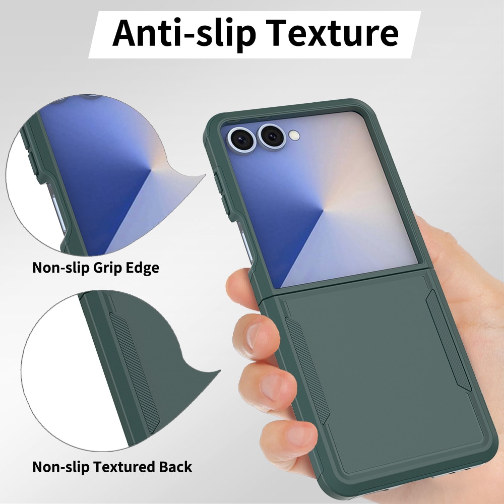 Samsung Galaxy Z Flip 7 Off-road Hybrid Case Green