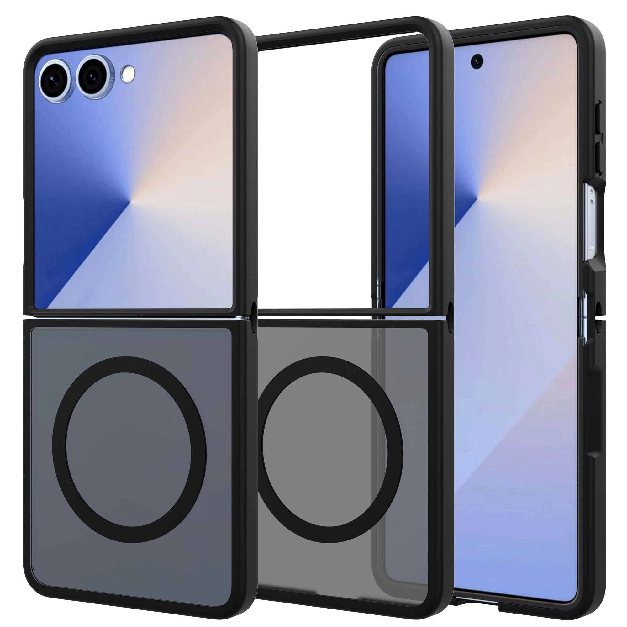 Magnetic Hybrid Case Samsung Galaxy Z Flip 7 Frosted Black