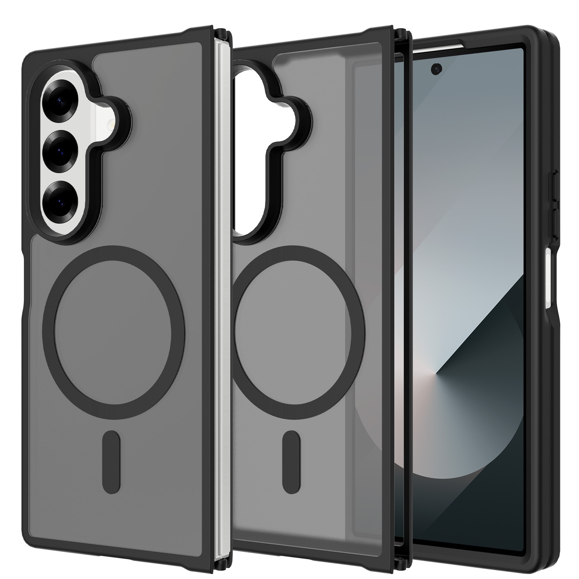 Magnetic Hybrid Case Samsung Galaxy Z Fold 7 Frosted Black