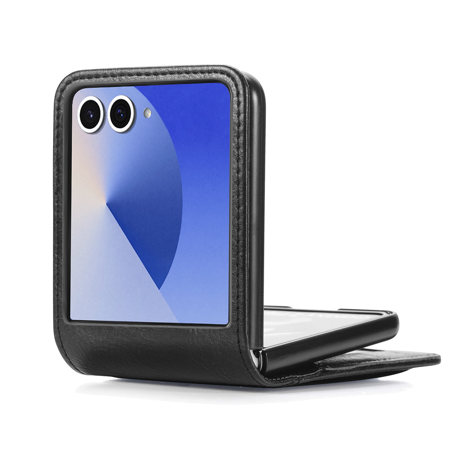 Samsung Galaxy Z Flip 7 Wallet Book Cover Black