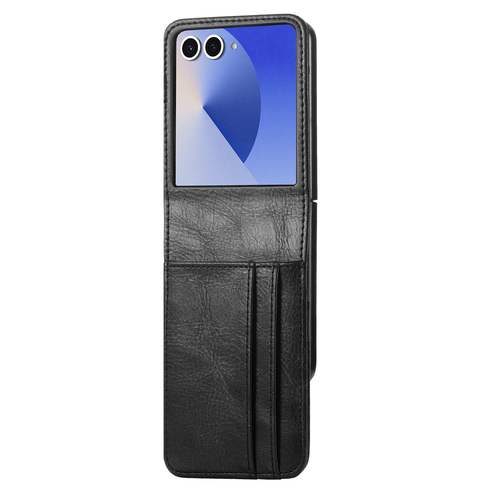 Samsung Galaxy Z Flip 7 Wallet Book Cover Black