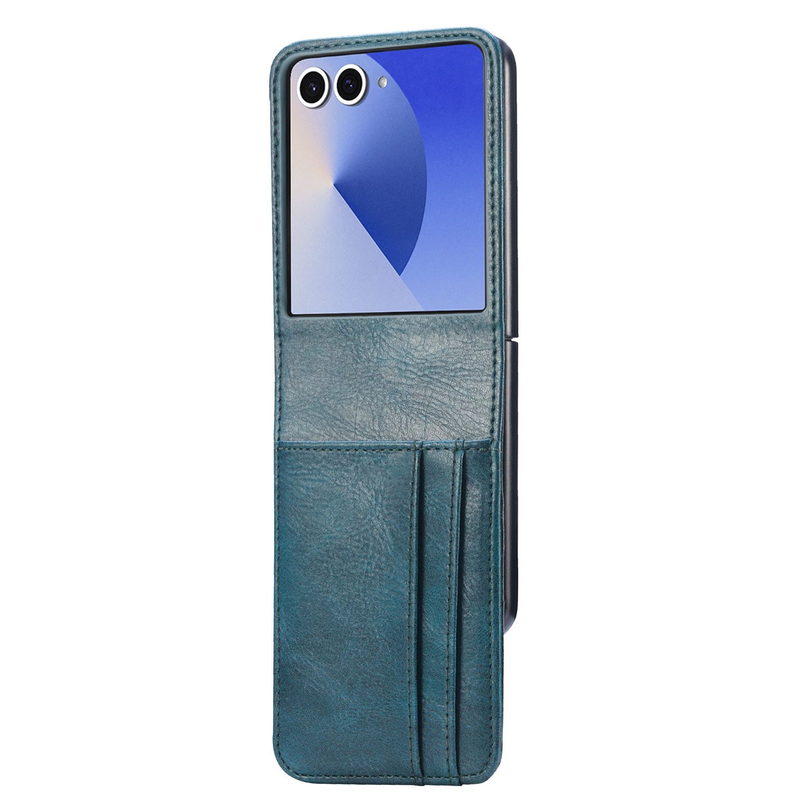 Samsung Galaxy Z Flip 7 Wallet Book Cover Green