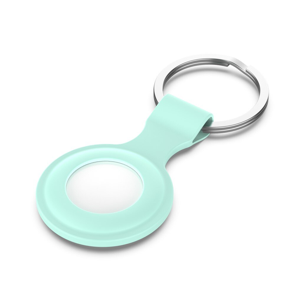 AirTag Silicone Key Ring Blue