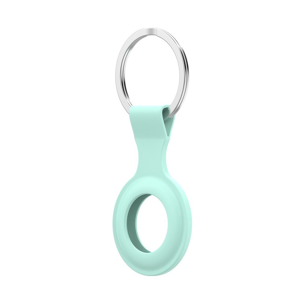 AirTag Silicone Key Ring Blue