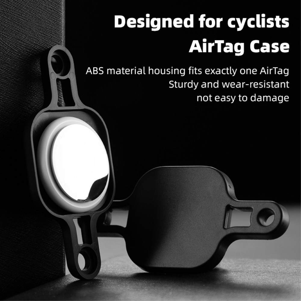 AirTag Bicycle Holder Black