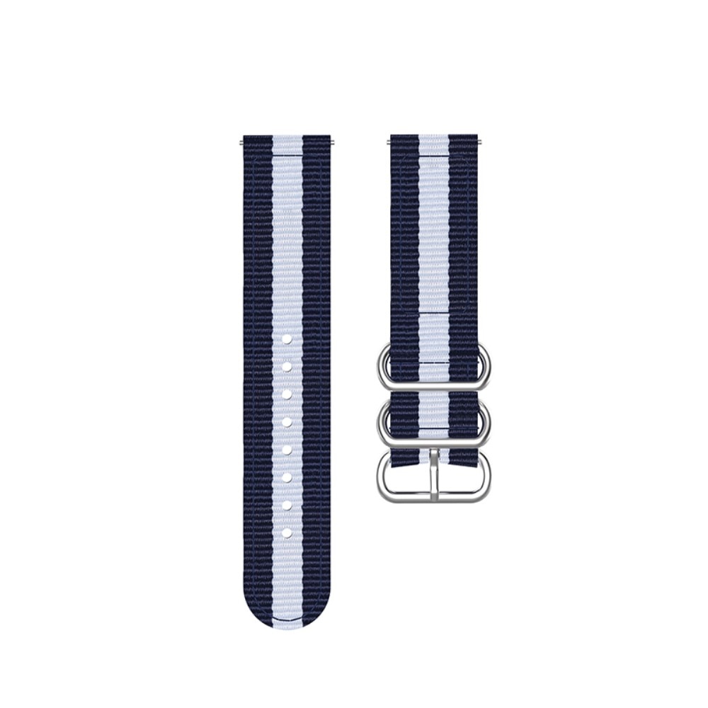 Samsung Galaxy Watch 5 Pro 45mm Nato Strap Blue/White