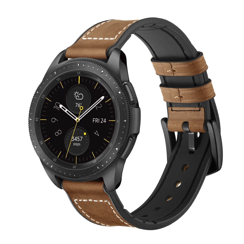 Samsung Galaxy Watch 4 Classic 42mm Premium Leather Band Brown