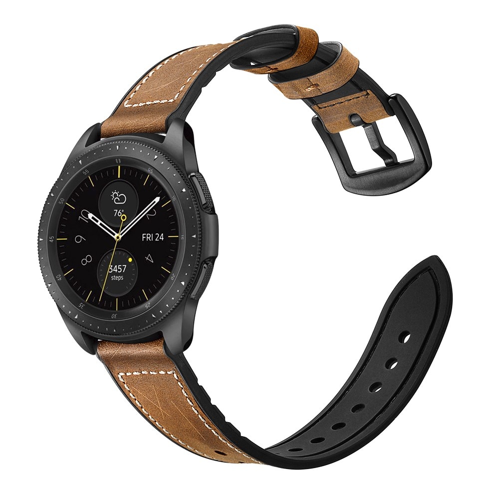 Samsung Galaxy Watch 4 Classic 42mm Premium Leather Band Brown