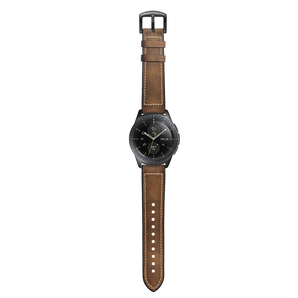 Samsung Galaxy Watch 4 Classic 42mm Premium Leather Band Brown