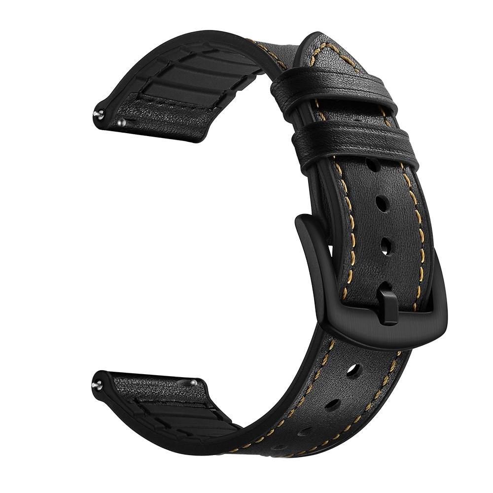 Coros Pace 2 Premium Leather Band Black