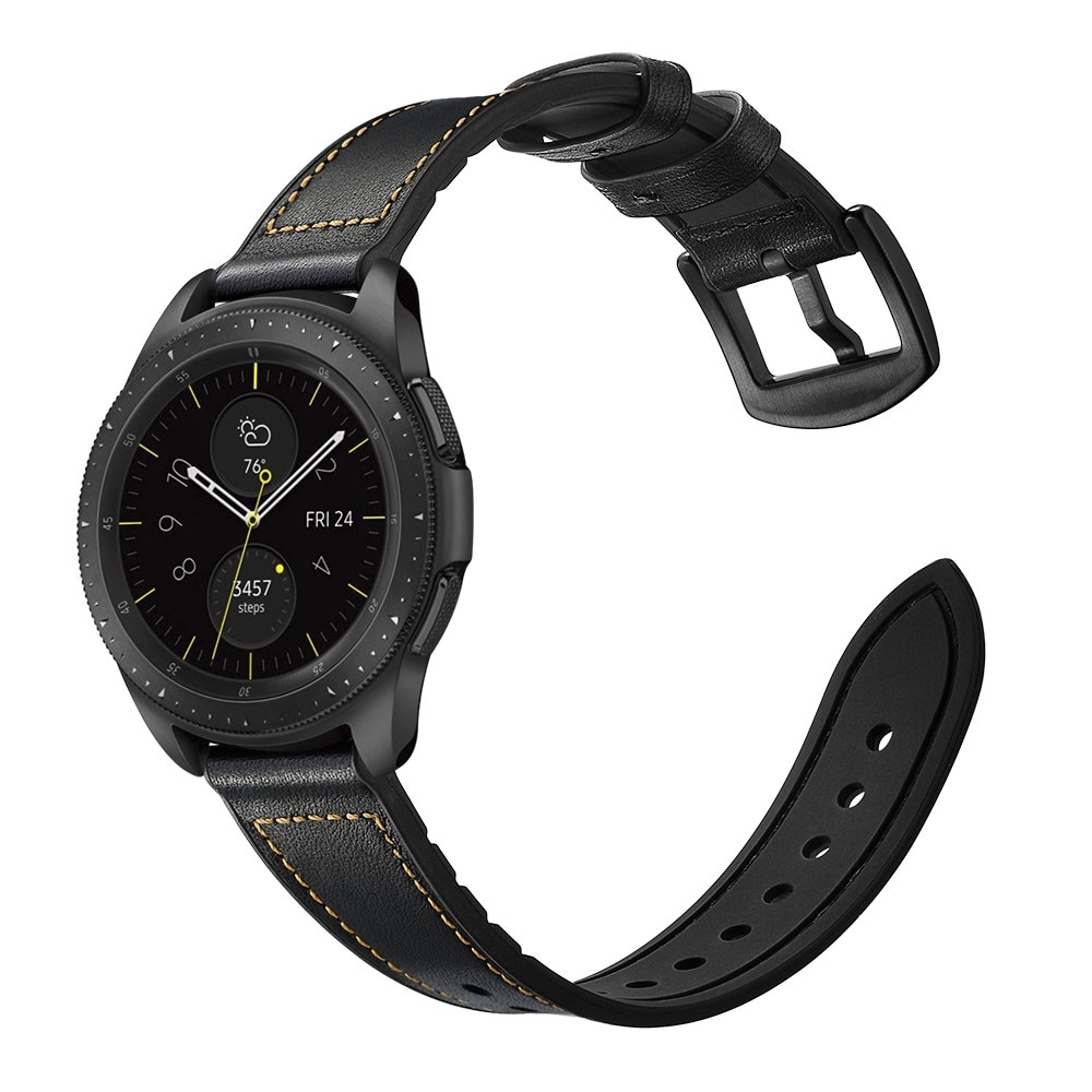 Samsung Galaxy Watch 5 Pro 45mm Premium Leather Band Black