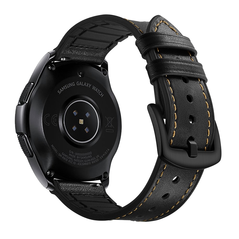 Samsung Galaxy Watch 5 Pro 45mm Premium Leather Band Black