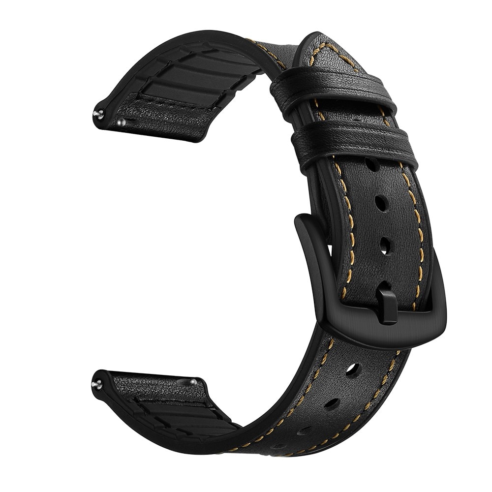 Samsung Galaxy Watch 5 44mm Premium Leather Band Black