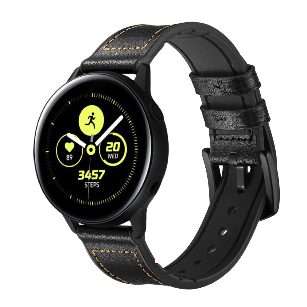 Samsung Galaxy Watch 5 44mm Premium Leather Band Black