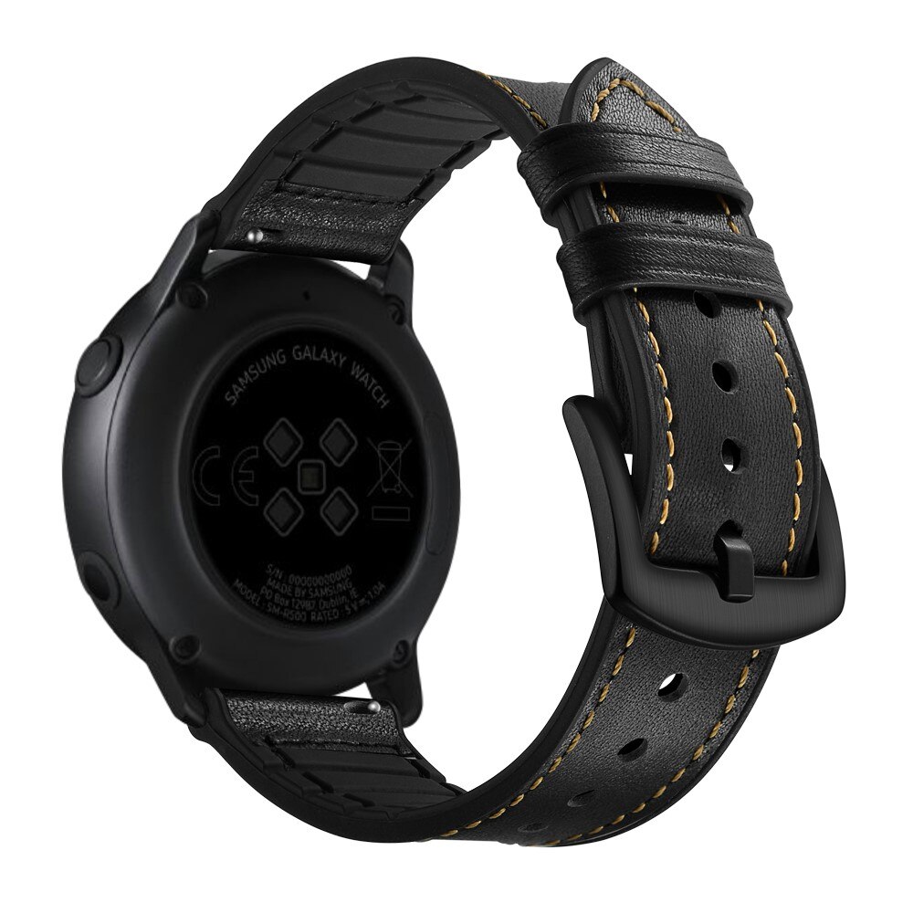 Samsung Galaxy Watch 5 44mm Premium Leather Band Black