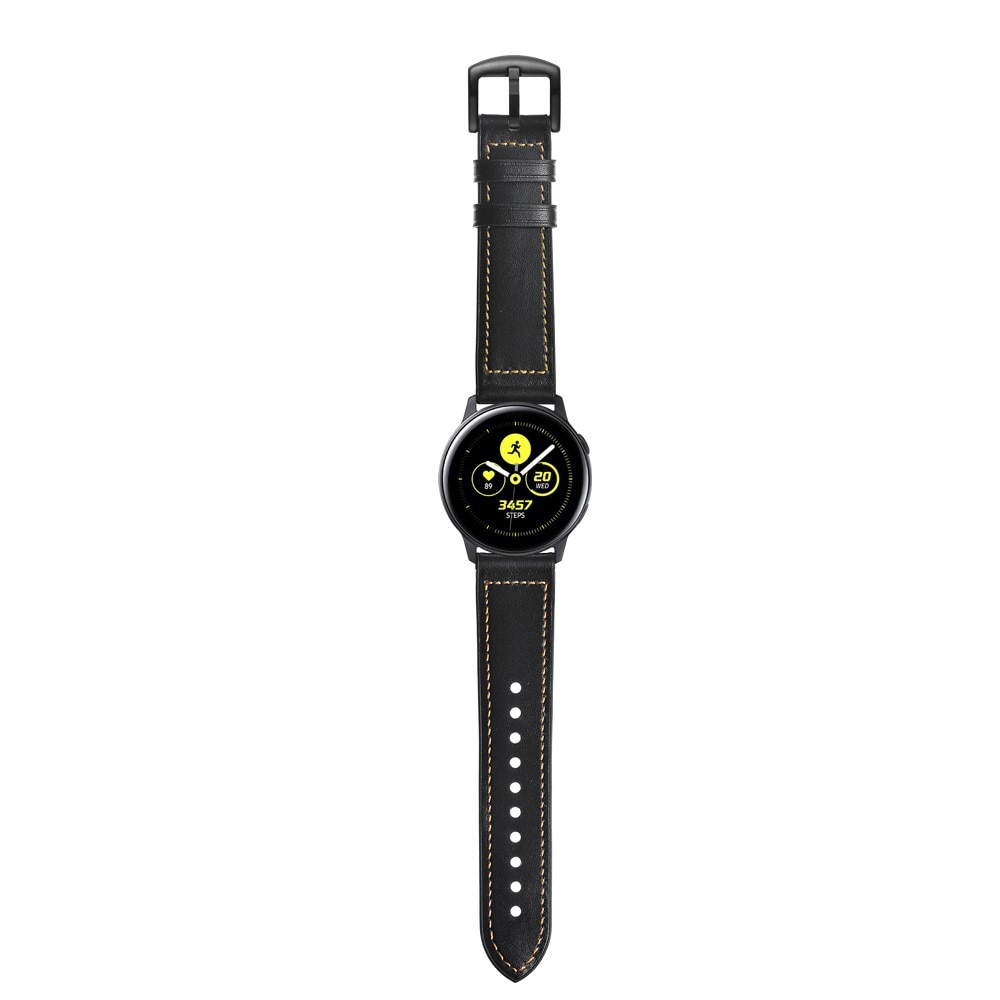 Samsung Galaxy Watch 5 40mm Premium Leather Band Black