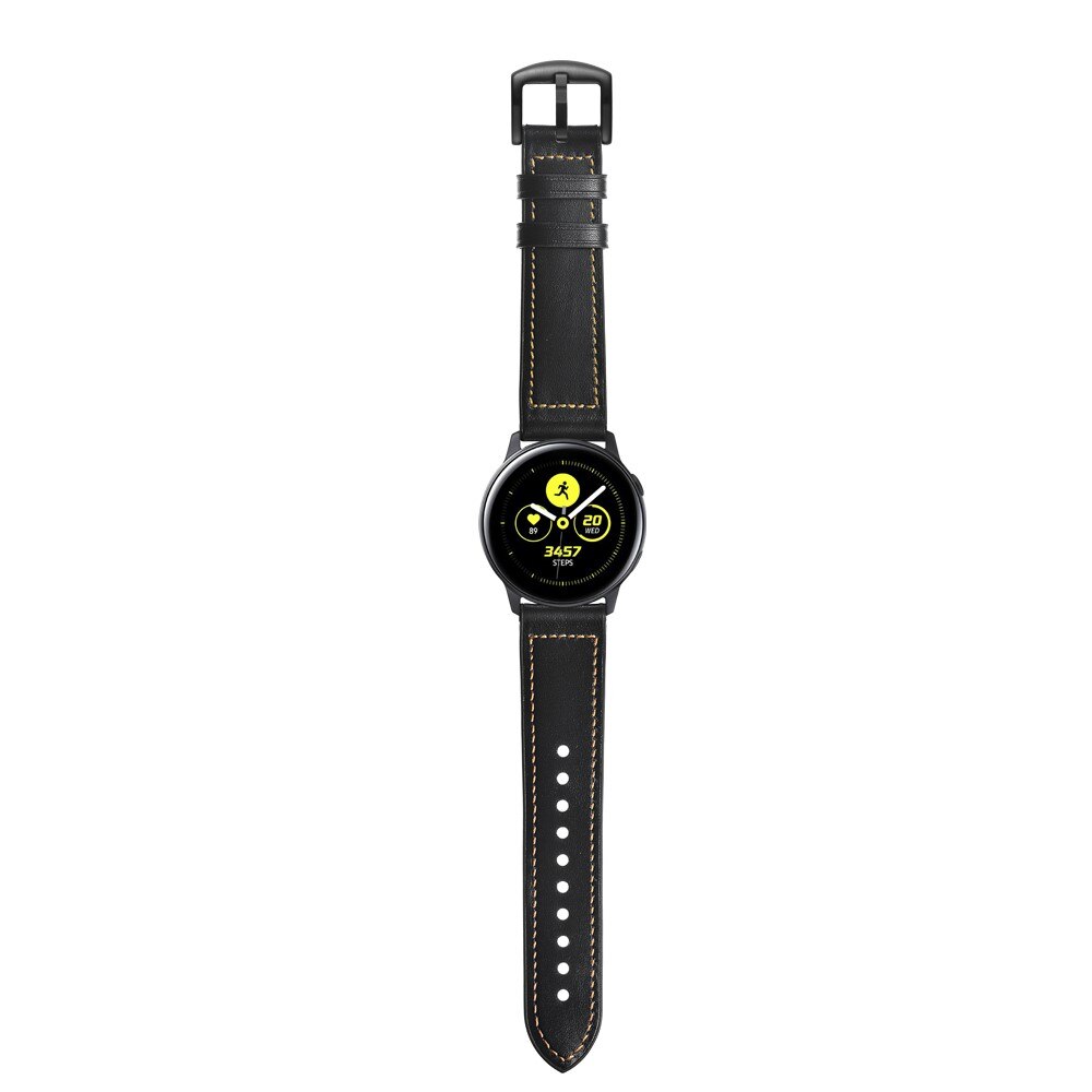 Samsung Galaxy Watch 5 44mm Premium Leather Band Black